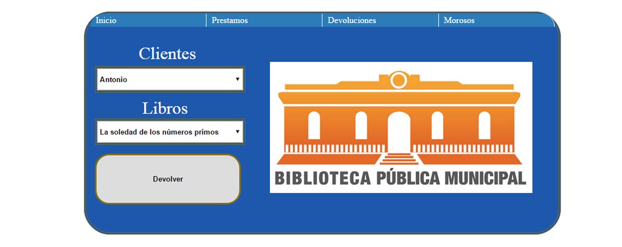 Gestión de una biblioteca